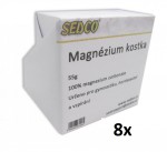 magnesium - křída KOSTKA, sada, 8x 55 g, 12008-8