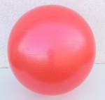 gymnastický míč UN 2015, 75 cm, červený, 2054