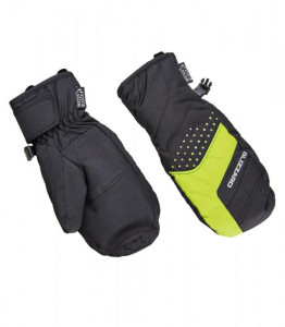 Blizzard lyžařské rukavice - palčáky Mitten junior, black/green