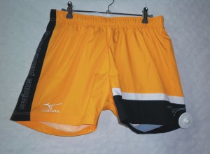 Mizuno sportovní trenky SWIM SHORT, 58WP617, žlutá