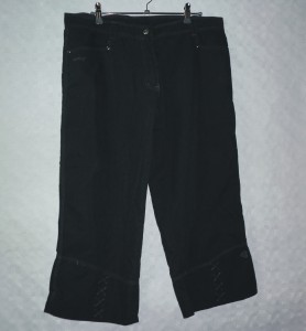 Merco pánské tříčtvrteční kalhoty PRAG, černá