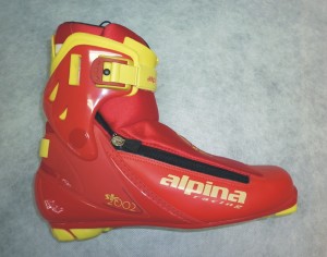 Alpina boty na běžky SK, red-yellow-black, NNN, doprodej