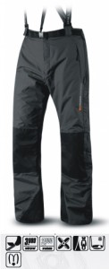 Trimm lyžařské kalhoty Patriot, šedo-černá, doprodej