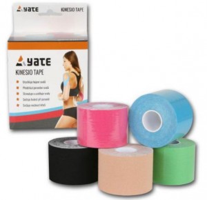 Yate tejpovací páska Kinesio tape, 5 cm x 5 m