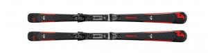 Nordica sjezdové lyže GT 75 FDT + vázání, black-red, doprodej