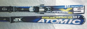 Atomic sjezdové lyže Supercross SX 7 + vázání 4Tix 310, set