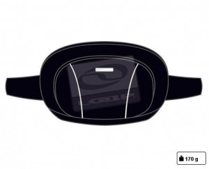 Loap ledvinka Waist Bag, BA505, 2-black, doprodej