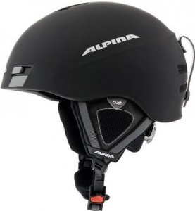 Alpina lyžařská helma Lips, black matt, doprodej