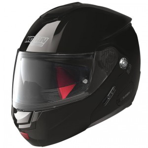 Nolan moto helma N90-2 Classic N-Com Glossy Black, černá lesk, 08883