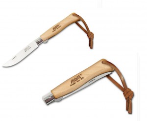 MAM kapesní zavírací nůž Operario 2083 - buk, 8,3 cm, s pojistkou