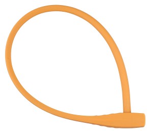 PRO-T zámek lankový Plus M10 x 60cm Silicone, oranžová, 23025