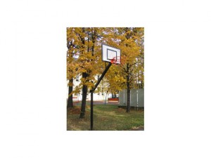 Sport Club basketbalová KONSTRUKCE STREETBALL, nastavitelná výška v rameni + pouzdro - ZN