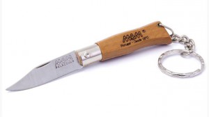 MAM malý kapesní zavírací nůž DOURO 2001 (klíčenka)  - buk, 4,5 cm, přívěšek