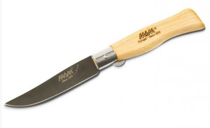 MAM kapesní zavírací nůž Douro 2109, black titanium, - buk, 9 cm, s pojistkou