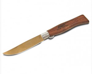 MAM kapesní zavírací nůž Douro 2084, bronze titanium - bubinga, 8,3 cm, s pojistkou