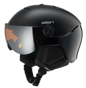 Elan lyžařská helma - přilba PRO VISOR s plexi štítem