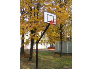 Sport Club basketbalová KONSTRUKCE STREETBALL, exteriér, vysazení 1,2m (komaxit), na ocelovou desku