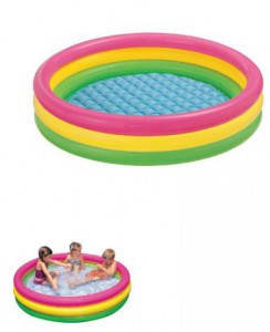Intex bazén nafukovací dětský soft dno 114x25 cm, 57412