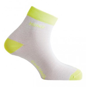 Mund ponožky CYCLING/RUNNING, žlutá
