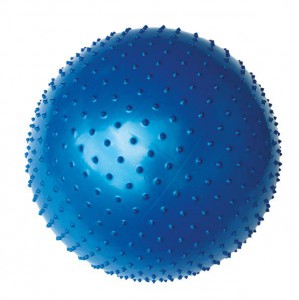 Yate cvičební míč s výstupky GYMBALL pr. 65 cm, modrá