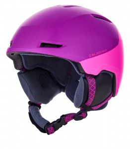 Blizzard junior lyžařská helma - přilba Viva Viper, violet matt