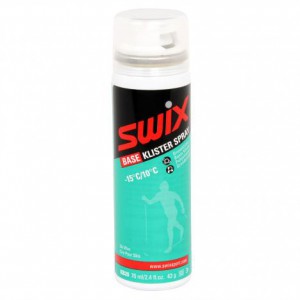 Swix základový vosk - klistr KB20C, zelený, sprej,  70 ml + DÁREK