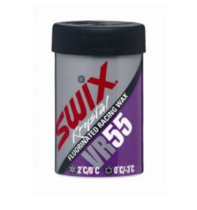 Swix stoupací běžecký vosk VR055N,  stříbrno-fialový, 45 g + DÁREK