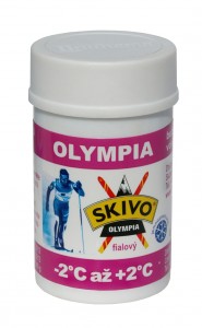 Skivo běžecký vosk Olympia fialový, 40g