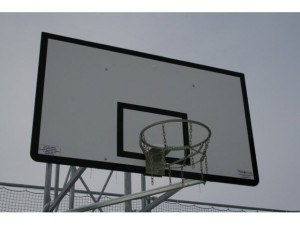 Sport Club basketbalová KONSTRUKCE PŘÍDAVNÁ pro regulaci výšky desky s košem 2,60 až 3,05 m- exteriér