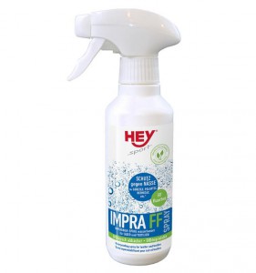 HEY SPORT impregnace (obuv, textil, vybavení) Impra FF Spray, 250 ml