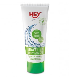 HEY SPORT čistící prostředek na cesty Travel Global Wash, 100 ml