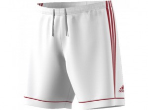 Adidas dětské trenky Squadra 17 Short,  white/red, BK4762