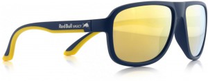 RB SPECT sluneční brýle Sun glasses, LOOP-004, matt dark blue-brown with golden REVO, 59-15-145