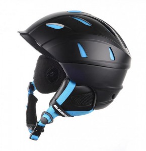 Blizzard přilba - helma Power ski helmet, black matt-neon blue