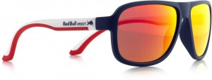 RB SPECT sluneční brýle Sun glasses, LOOP-013, matt dark blue-matt white temple-smoke with red REVO, 59-15-145
