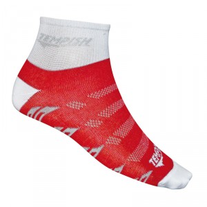 Tempish sportovní ponožky SPORT, white/red	