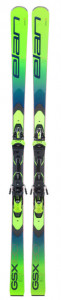 Elan závodní lyže FUSION GSX FX + vázání EMX12.0, set, doprodej