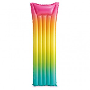 Intex nafukovací lehátko Rainbow Ombre 183x69 cm, 58721 