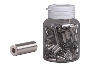 PRO-T koncovka bowdenu 4mm stříbrná CNC (lahev 250ks), 15515