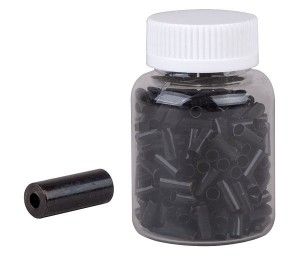 PRO-T koncovka bowdenu 4mm, CNC (lahev 250ks), černá,  15516