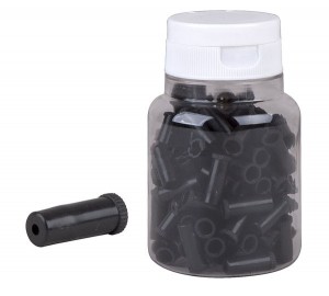 PRO-T koncovka bowdenu, plast AGR 5mm Sealed (100ks), černá,15565