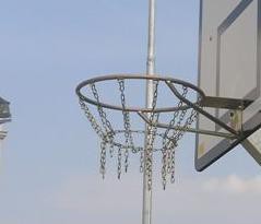 Sport Club basketbalový KOŠ s pevně přivařenou síťkou, ZN, 1 ks