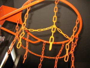 Sport Club basketbalový KOŠ s pevně přivařenou síťkou, KOMAXIT, 1 ks