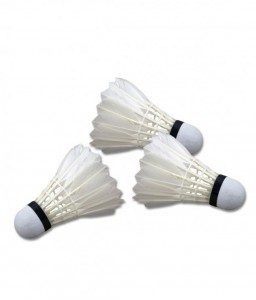 Sedco míček badminton peří bílé, 3254