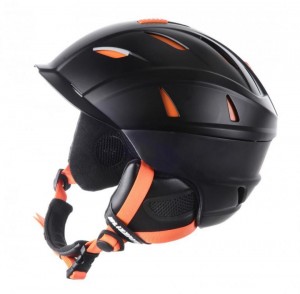 Blizzard přilba - helma POWER ski helmet, black matt-neon orange