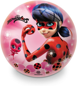 Mondo míč dětský BIOBALL Miraculous Lady Bug 230 cm, 26016