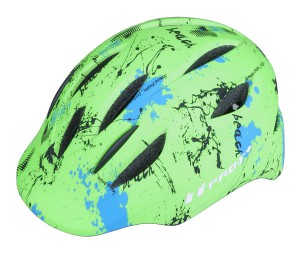PRO-T dětská helma (přilba) Avila In mold, zelená neon matná, 03043