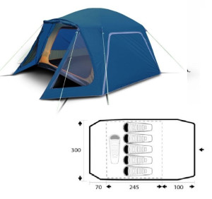 Trimm rodinný stan MACAO, pro 5-6 osob