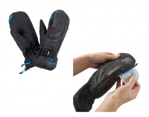 THERM-IC rukavice - palčáky WARMER READY GLOVES, blue, doprodej