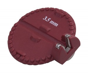 PRO-T centrklíč červený pro nipl 3,5mm, 30704